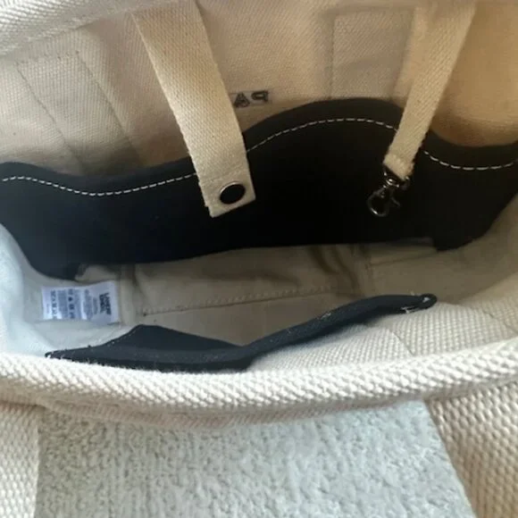 PARKE - Lands Ends Canvas Tote Bag + denim pouch - Picture 6 of 7